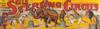 DESIGNER UNKNOWN. SEILS STERLING CIRCUS / THE SHOW OF A THOUSAND WONDERS. Group of 3 posters. Circa 1930. Each approximately 11x39 inch